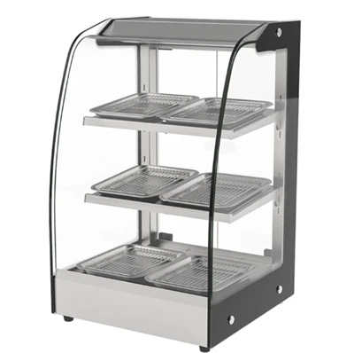 Hot Food Display Case Countertop